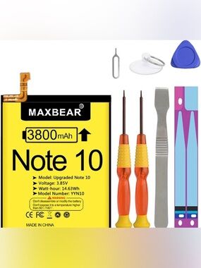 (NEW)  Note 10 Replacement Battery and for Galaxy Note 10